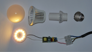 Cấu tạo đèn led bulb