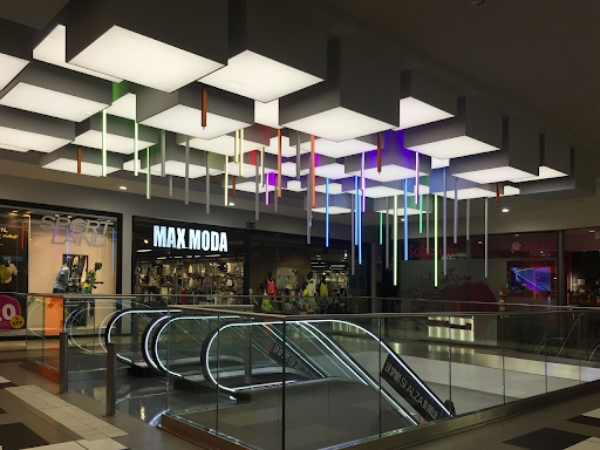 Đèn led ốp trần siêu sáng được ứng dụng tại văn phòng, siêu thị / trung tâm mua sắm