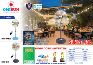 Thông số kỹ thuật Quạt đứng OMISUN SUN 7F_702